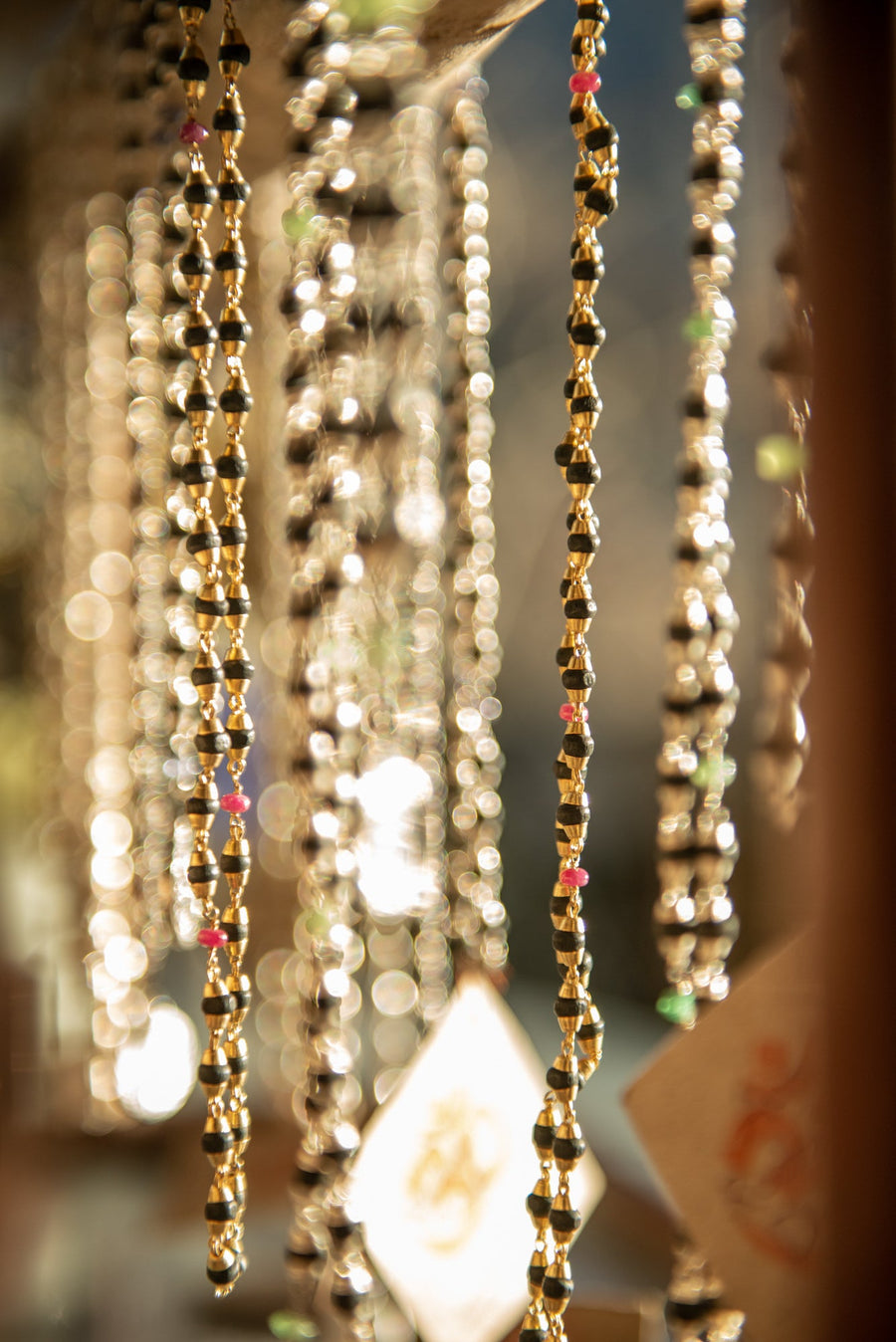 Goddess Mala in gold