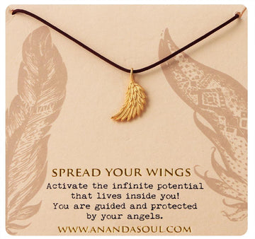 Spread Your Wings necklace by Ananda Soul - Bali Malas